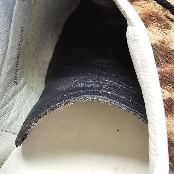 Isabel Marant Bart Calf Hair low top leopard sneakers - Picture 7 of 10